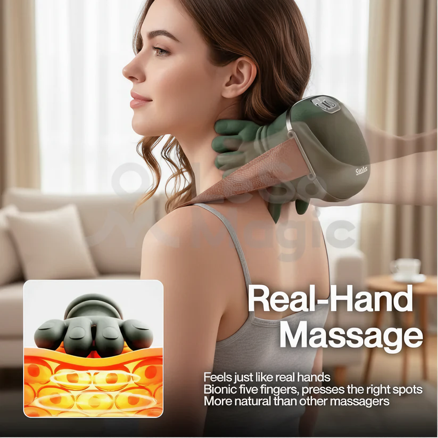 Portable Neck Heat Massager – Instant Comfort & Relaxation